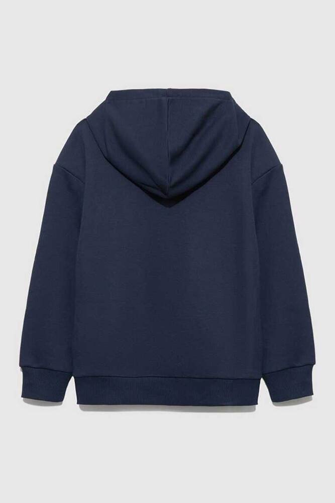 Erkek Çocuk Mavi Jeans Baskılı Sweat 6S10141-82318 Lacivert  Erkek Çocuk Mavi Jeans Baskılı Sweat 6S10141-82318 Lacivert