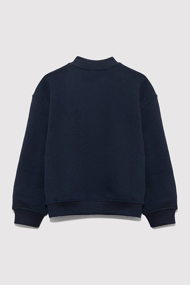 Erkek Çocuk MJ Baskılı Bomber Ceket 6S10121-82318 Lacivert  Erkek Çocuk MJ Baskılı Bomber Ceket 6S10121-82318 Lacivert