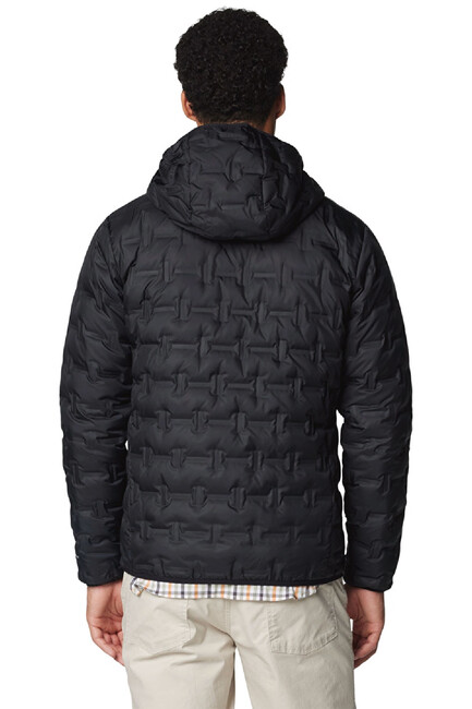 Erkek Delta Ridge II Down Kapüşonlu Kaz Tüyü Mont WO6610_010 Siyah (2)