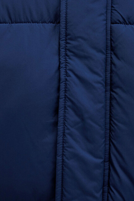 Erkek Dik Yaka Ceket 0110609-89353 Lacivert - Thumbnail