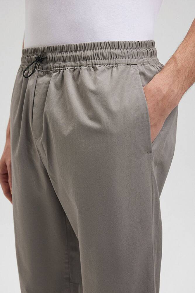 Erkek Dokuma Pantolon 0010272-70117 Gri 