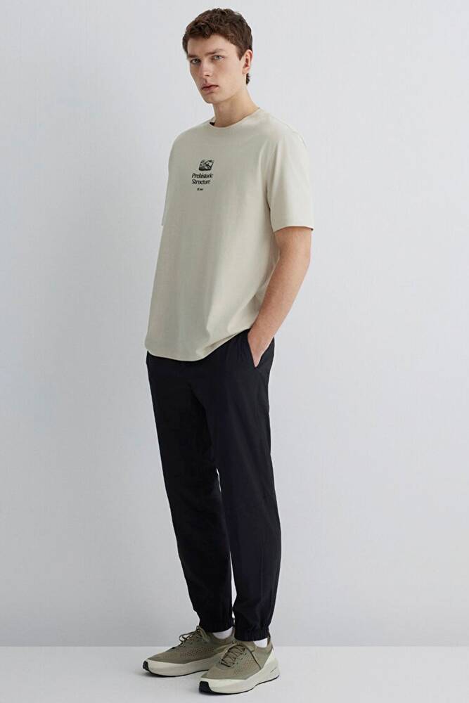 Erkek Dokuma Pantolon 0010272-900 Siyah 