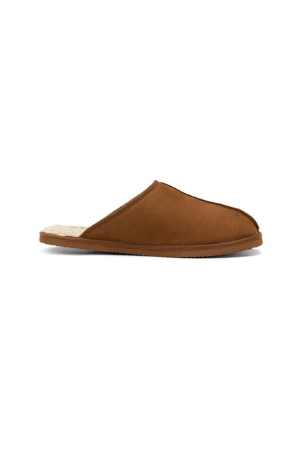 Jack & Jones - Erkek Dudely Microfiber Terlik 12244088 Camel (1)