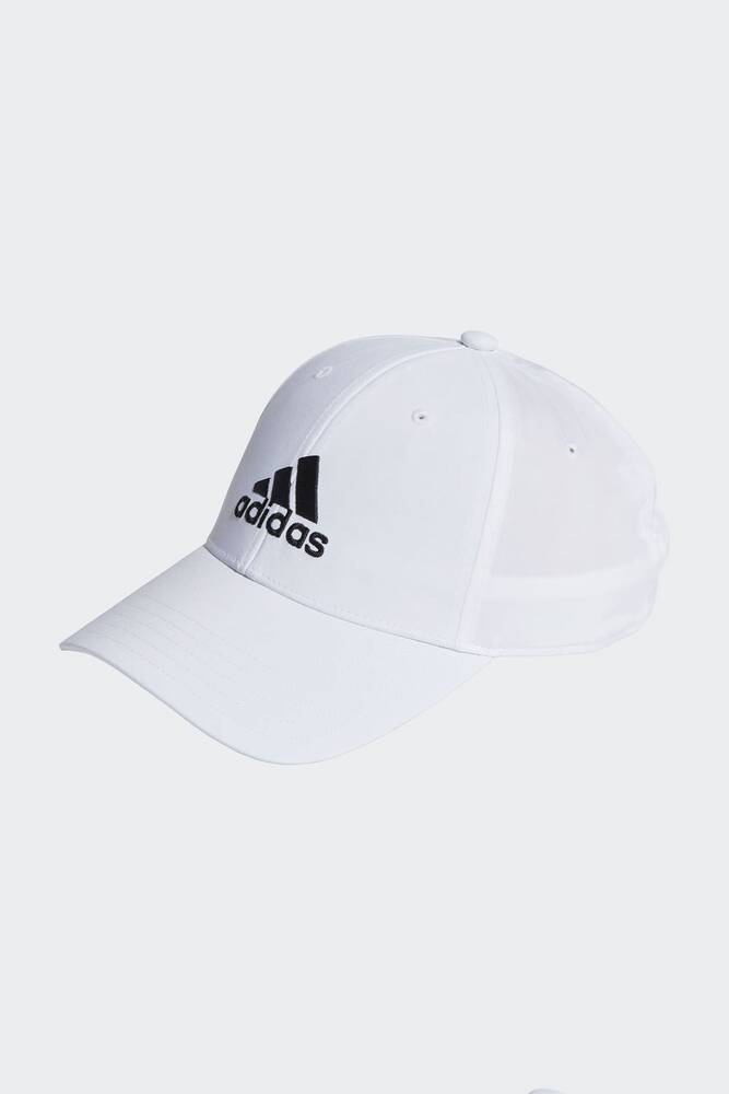 Erkek Embroidered Logo Baseball Şapka II3552 Beyaz 