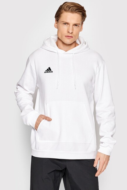 Adidas - Erkek Ent22 Kapüşonlu Sweat HG6302 Beyaz (1)