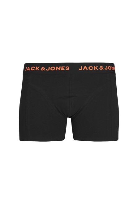 Jack & Jones - Erkek Renkli Logolu 3'lü Boxer Paketi 12237423 Lacivert (1)