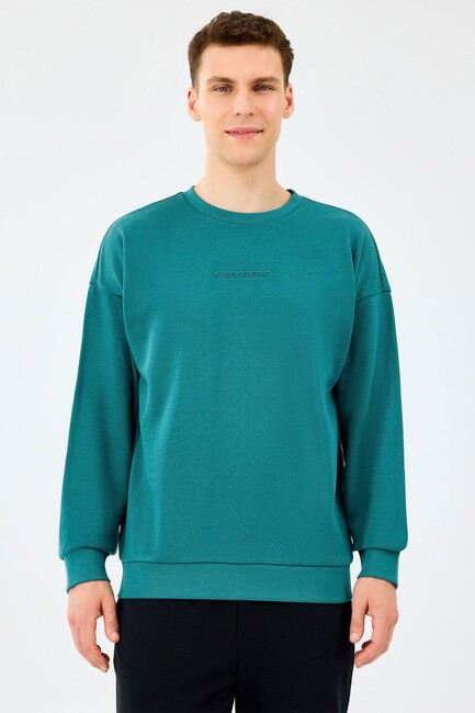 Erkek Ess Crewneck Sweat S2610015-0730 Mavi (1)