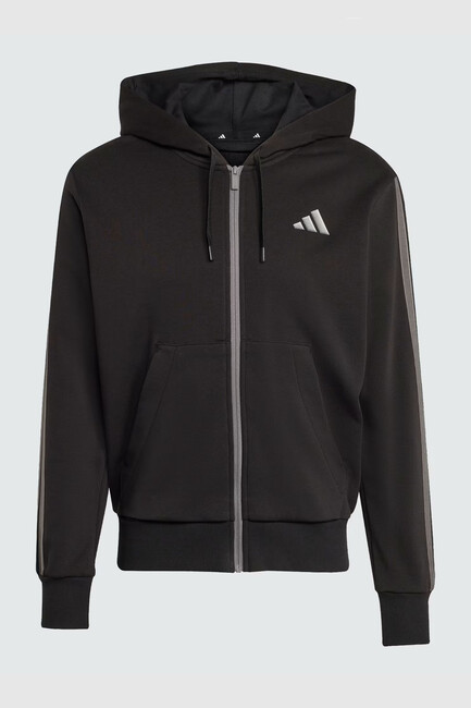 Erkek ESS HLD Fermuarlı Sweat JM1695 Siyah - Thumbnail