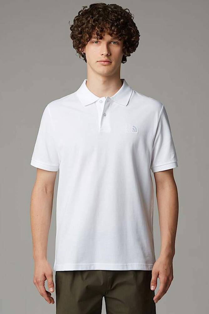 Erkek Essentıal Regular Polo Tişört NF0A8C1PFN41 Beyaz 
