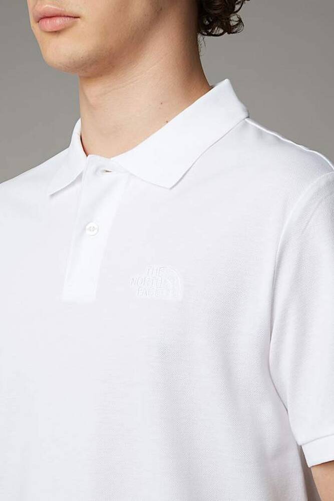 Erkek Essentıal Regular Polo Tişört NF0A8C1PFN41 Beyaz 
