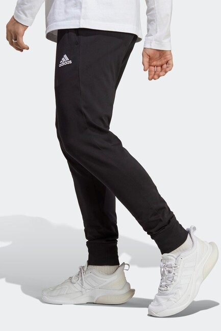 Adidas - Erkek Essentials Single Jersey Eşofman Alt IC9417 Siyah (1)