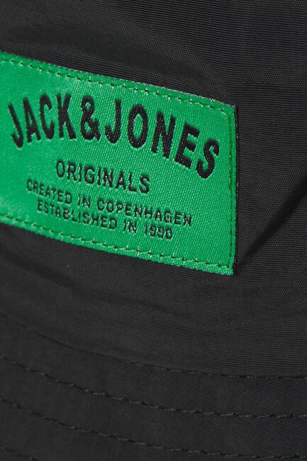 Jack & Jones - Erkek Flores Bucket Şapka 12229305 Siyah (1)