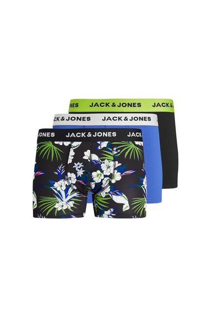 Jack & Jones - Erkek Flower 12239180 Siyah 