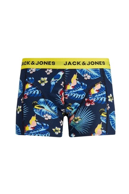 Jack & Jones - Erkek Flower Bırd Boxer 12250977 Mavi 