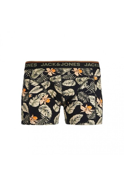 Jack & Jones - Erkek Flower Power Boxer 12204959 Bej (1)