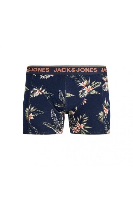 Jack & Jones - Erkek Flower Power Boxer 12204959 Lacivert (1)