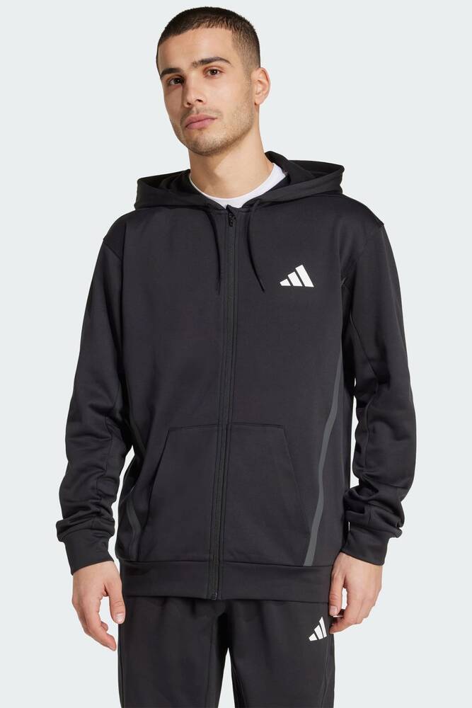 Erkek GG Fermuarlı Sweat JM1033 Siyah 