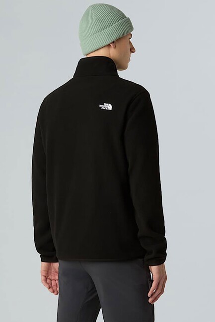 Erkek Glacier Fleece 1/4 Zıp Ceket NF0A8D0QJK31 Siyah - Thumbnail