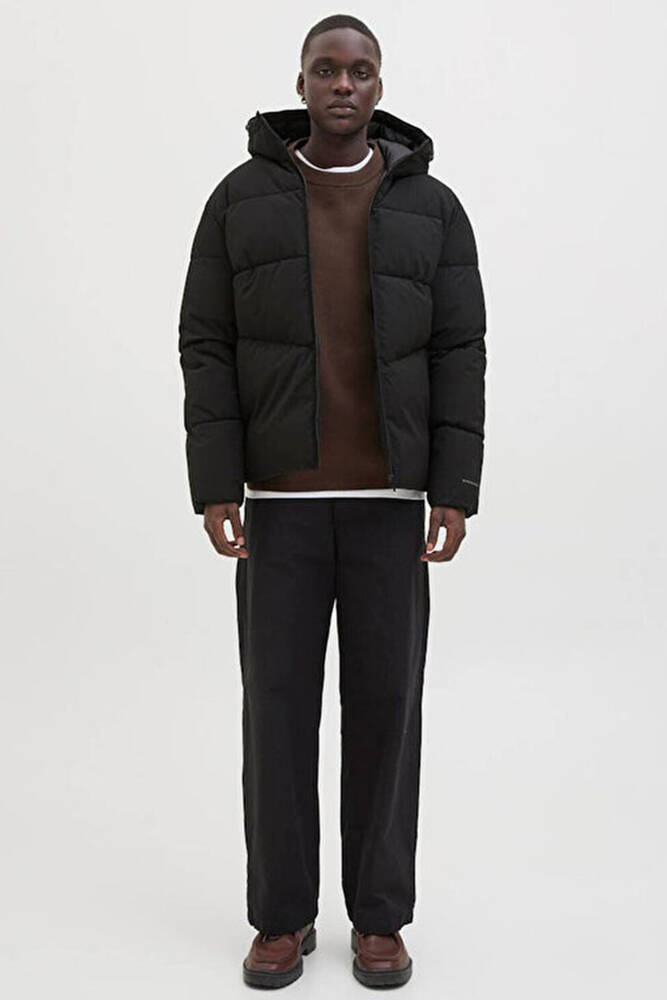 Erkek Global Puffer Mont 12283517 Siyah 