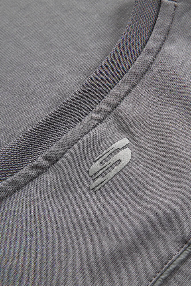 Erkek Graphic Tişört S231094-003 Gri 