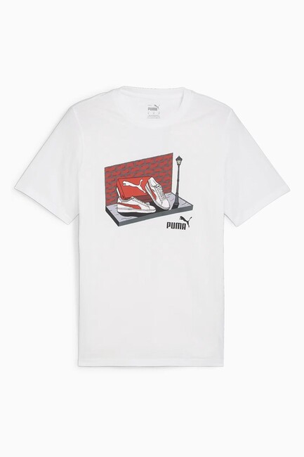 Erkek Graphıcs Sneaker Box Tişört 680175-02 Beyaz - Thumbnail