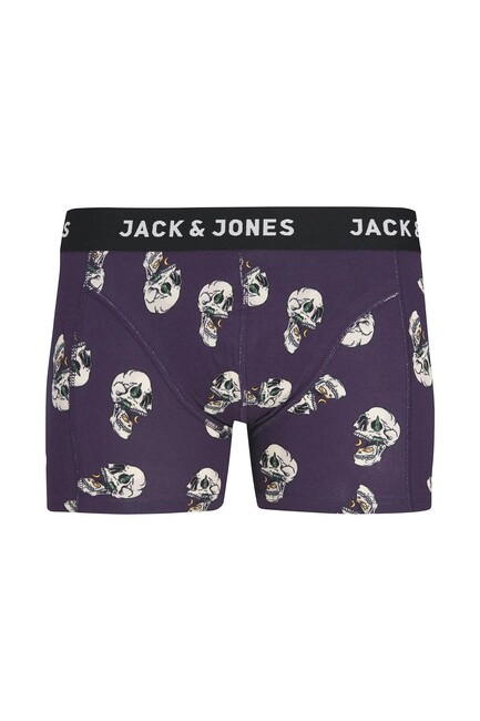 Jack & Jones - Erkek Hıke 3 Pack Boxer 12237443 Lacivert (1)