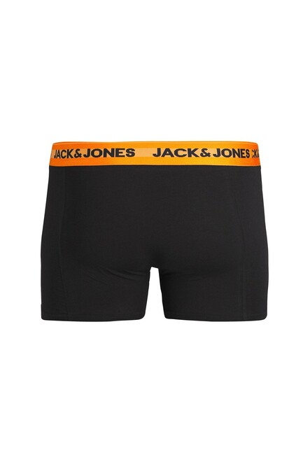 Jack & Jones - Erkek Hudson Bambu 3'Lü Boxer 12251470 Siyah (1)