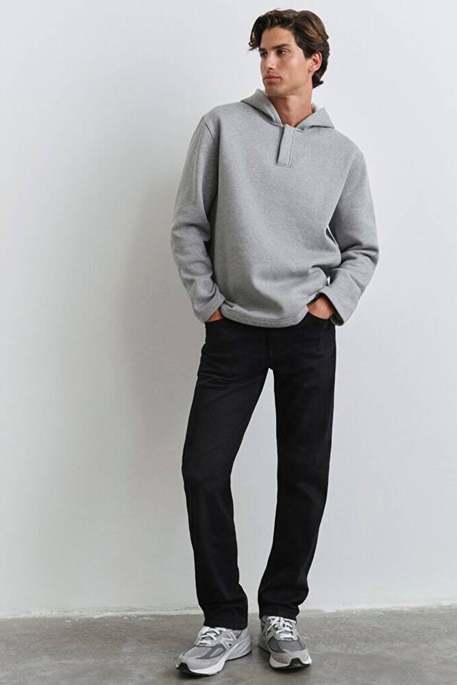 Erkek Hunter Lux Black Jean Pantolon 0020290823 Gri 