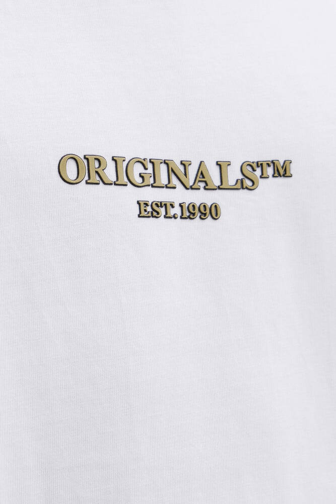 Erkek Islıngton Mınımal Tişört 12273157 Beyaz 