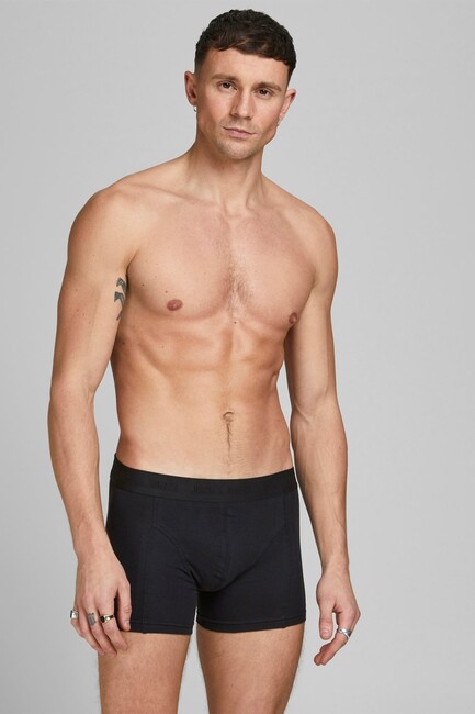 Jack & Jones - Erkek Simple Boxer 12025953 Siyah (1)