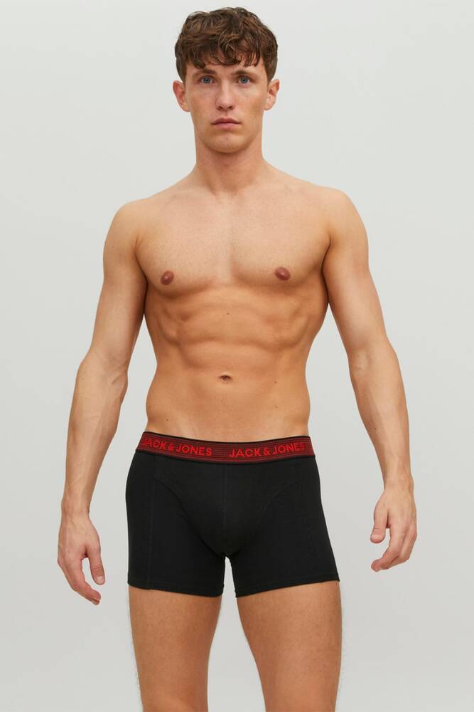 Erkek Jacwaıstband 3 Lü Boxer 12127816 Gri 