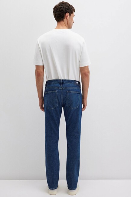 Erkek Jake Classic Comfort Jean Pantolon 0042290387 Mavi - Thumbnail