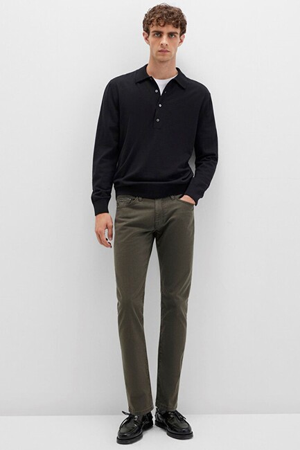 Erkek Jake Mavi Black Jean Pantolon 0042290685 Haki (2)