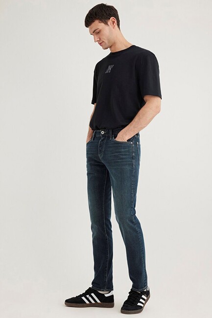 Erkek Jake Mavi Pro Comfort Jean Pantolon 0042289339 Mavi - Thumbnail