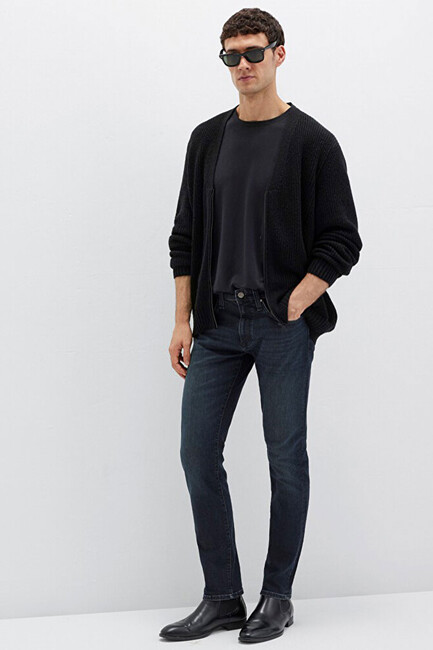 Erkek Jake Mossy Lux Black Jean Pantolon 0042287868 Lacivert (2)
