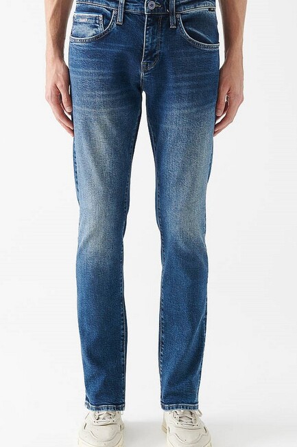 Erkek Jake Premium Blue Jean Pantolon 0042283028 Mavi - Thumbnail