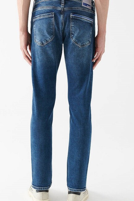 Erkek Jake Premium Blue Jean Pantolon 0042283028 Mavi - Thumbnail