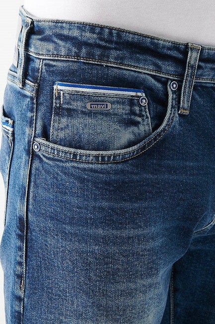 Erkek Jake Premium Blue Jean Pantolon 0042283028 Mavi - Thumbnail