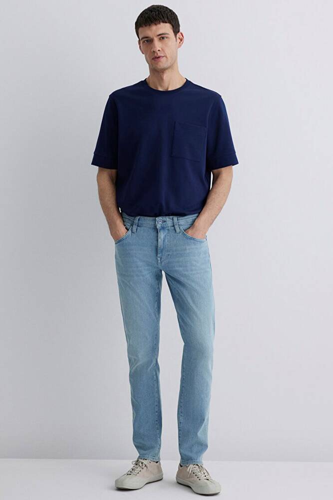 Erkek Jake Premium Blue Jean Pantolon 0042287127 Mavi 