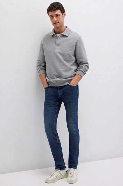 Erkek Jake Premium Jean Pantolon 0042288222 Mavi (1)