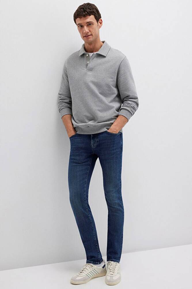 Erkek Jake Premium Jean Pantolon 0042288222 Mavi 