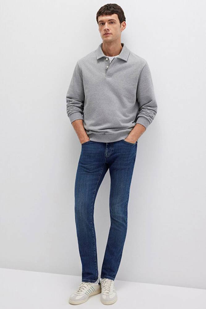 Erkek Jake Premium Jean Pantolon 0042288222 Mavi 