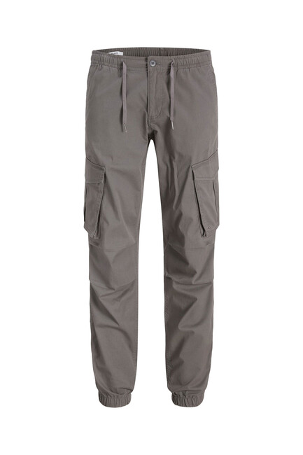 Erkek Kane Noah Cuffed Cargo Pantolon 12242264 Gri - Thumbnail