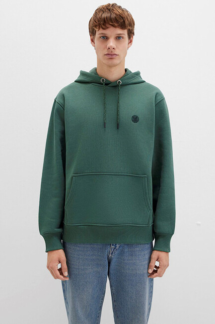 Erkek Kapüşonlu Sweat 065809-71580 Yeşil (3)