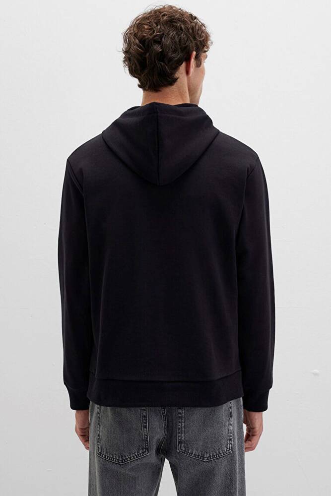 Erkek Kapüşonlu Sweat 0S10395-900 Siyah  Erkek Kapüşonlu Sweat 0S10395-900 Siyah