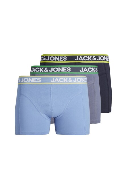 Jack & Jones - Erkek Kayo 3 Pack Boxer 12250219 Mavi 