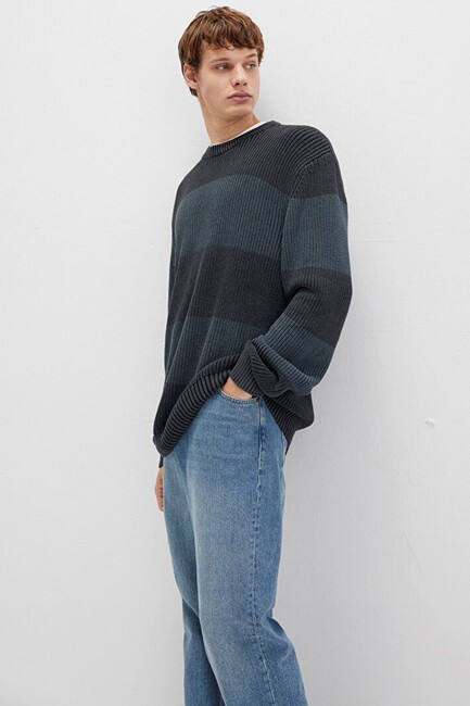 Erkek Kazak 0710290-70090 Gri (2)