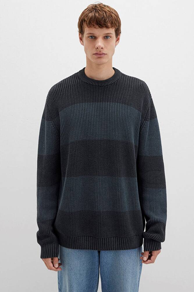 Erkek Kazak 0710290-70090 Gri  Erkek Kazak 0710290-70090 Gri