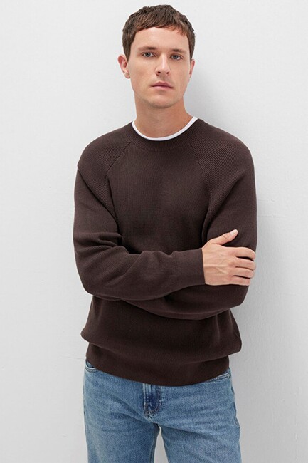 Erkek Kazak 0710307-70219 Kahve (1)