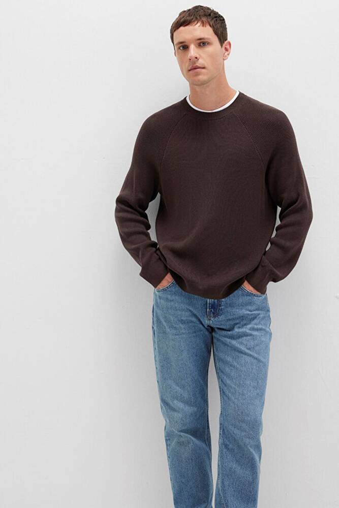 Erkek Kazak 0710307-70219 Kahve  Erkek Kazak 0710307-70219 Kahve